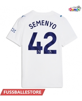 Günstige Manchester City Antoine Semenyo #42 3rd trikot Damen 2026-27 Kurzarm